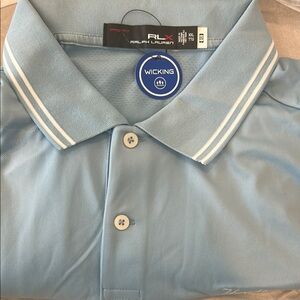 Ralph Lauren Men's Blue Polo Shirt - Four Seasons Hualalai